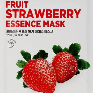 LEBELAGE FRUIT STRAWBERRY ESSENCE MASK Тканевая маска с клубникой 25мл