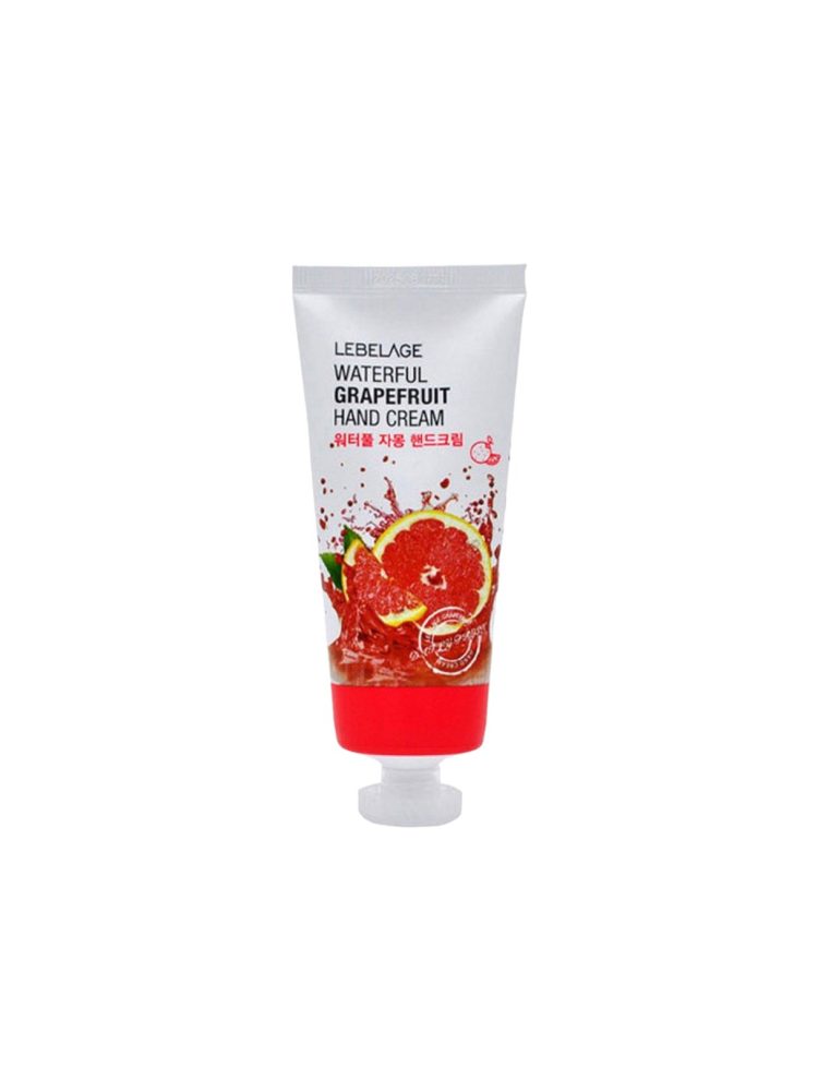 LEBELAGE WATERFUL GRAPEFRUIT HAND CREAM Увлажняющий крем для рук с экстрактом грейпфрута 100мл - картинка lebelage-waterful-grapefruit-hand-cream-uvlazhnjajushhij-krem-dlja-ruk-s-jekstraktom-grejpfru-750x1000.jpg