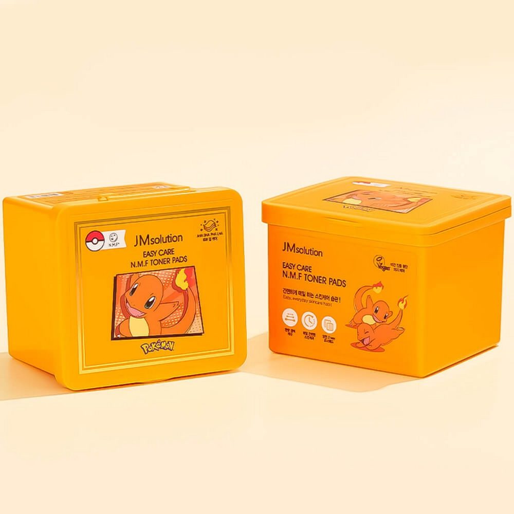 JM SOLUTION EASY CARE NMF TONER PADS Очищающие тонер-пэды с аквасилом и пептидами (Чармандер) 70шт (200мл) - картинка m4v4u3q01xgr0b8gpflcljtkt7vl2w0l-1000x1000.jpg