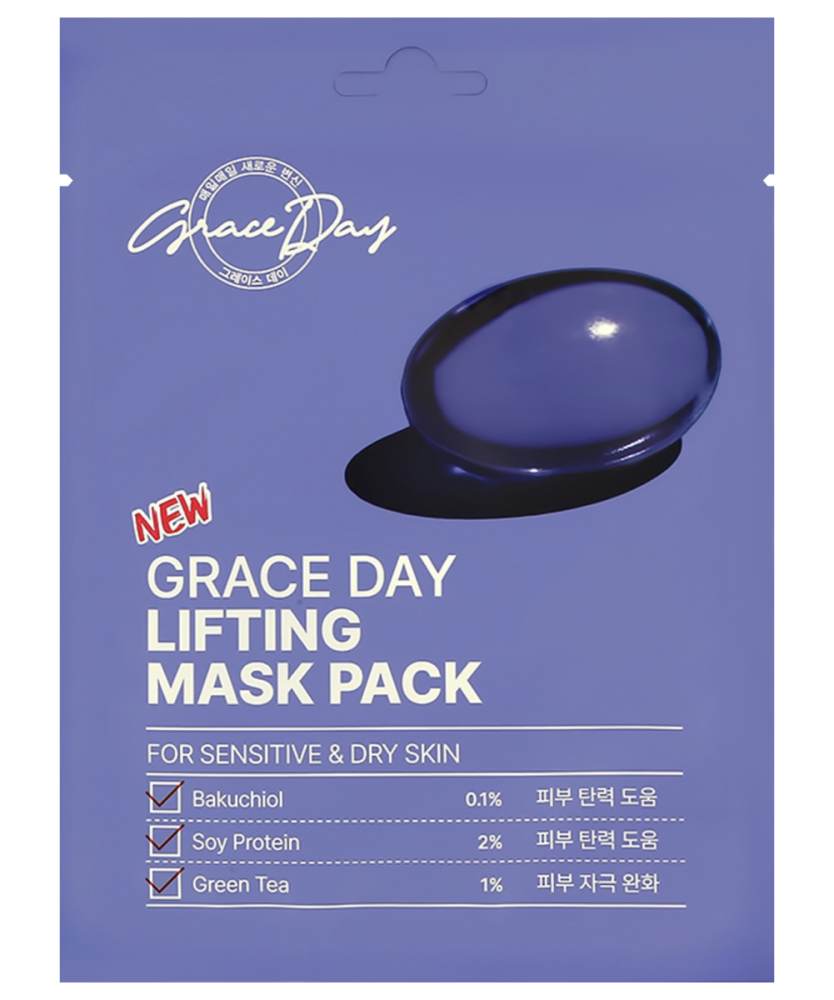 GRACE DAY LIFTING MASK PACK Тканевая маска с лифтинг эффектом 27гр - картинка grace-day-lifting-mask-pack-tkanevaja-maska-s-lifting-jeffektom-27gr-834x1000.png
