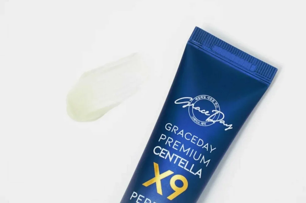 GRACE DAY PREMIUM CENTELLA X9 PERFECT CREAM Восстанавливающий крем с экстрактом центеллы азиатской 50мл - картинка grace-day-premium-centella-x9-perfect-cream--1000x664.webp