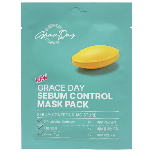 GRACE DAY SEBUM CONTROL MASK PACK Тканевая маска - контроль себума 27гр