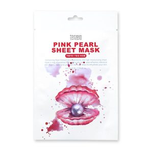 TENZERO PINK PEARL SHEET MASK Тканевая маска с экстрактом Розового жемчуга 25мл