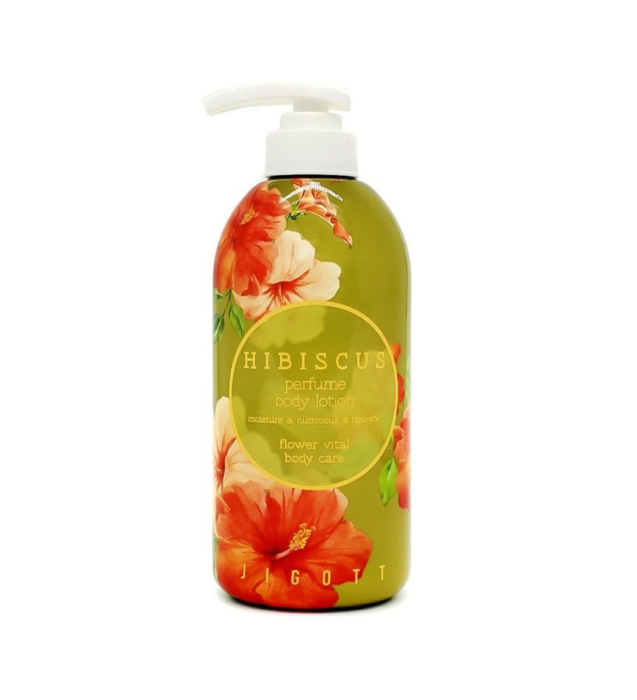 JIGOTT HIBISCUS PERFUME BODY LOTION Парфюмированный лосьон для тела с гибискусом 500мл + уценка - картинка 8809541282140_jigott_hibiskus_perfume_body_lotion_kraspanda-910x1000.jpg