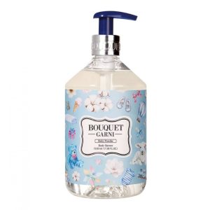 BOUQUET GARNI DEEP PERFUME SHAMPOO BABY POWDER Парфюмированный шампунь для волос "Нежная пудра" 500мл