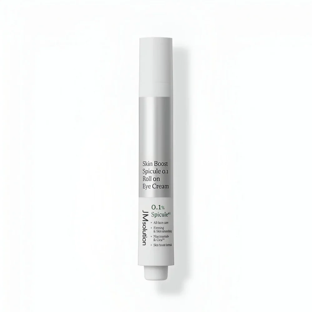 JM SOLUTION SKIN BOOST SPICULE 0.1 ROLL ON EYE CREAM Роликовый увлажняющий крем для век со спикулами 15мл - картинка jm-solution-skin-boost-spicule-0.1-roll-on-eye-cream-rolikovyj-uvlazhnjajushhij-krem-dlja-vek-so-spikulami-15ml-1000x1000.webp