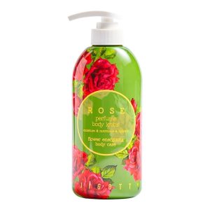 JIGOTT ROSE PERFUME BODY LOTION Парфюмированный лосьон для тела с розой 500мл